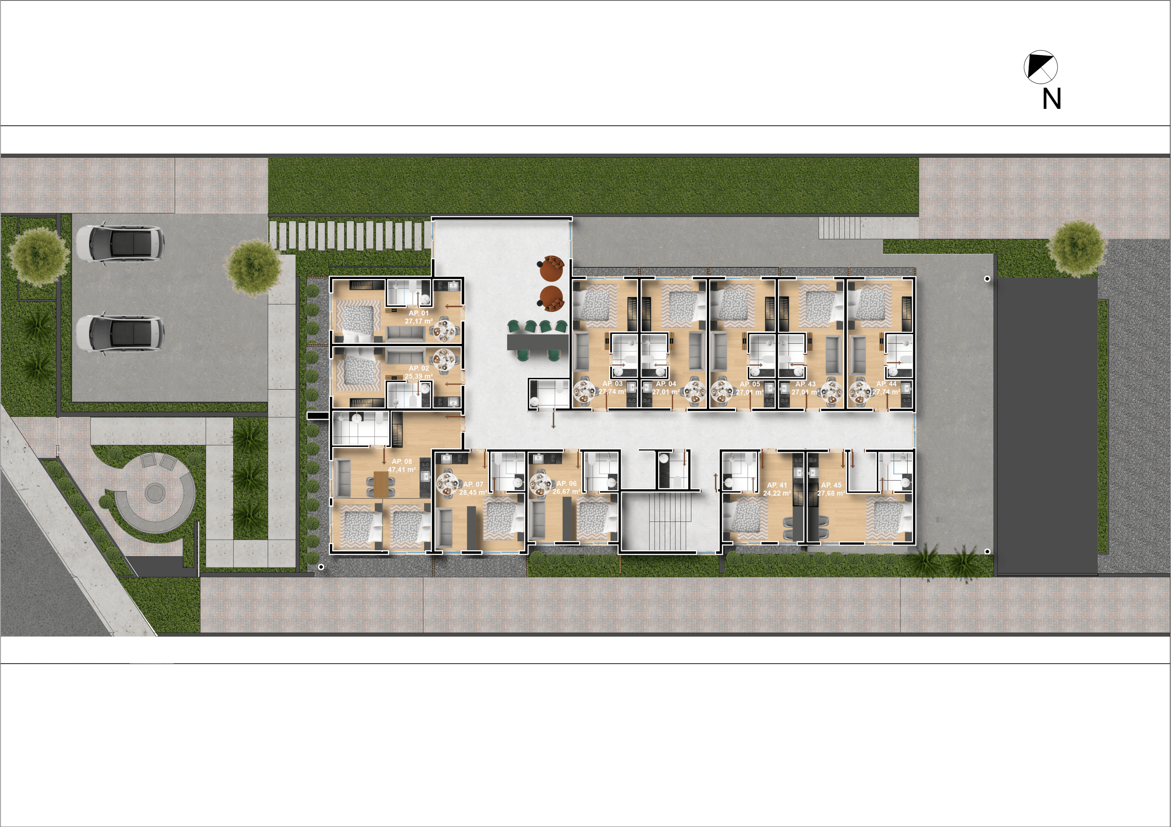 Planta Plantas do Empreendimento — 1 de 4