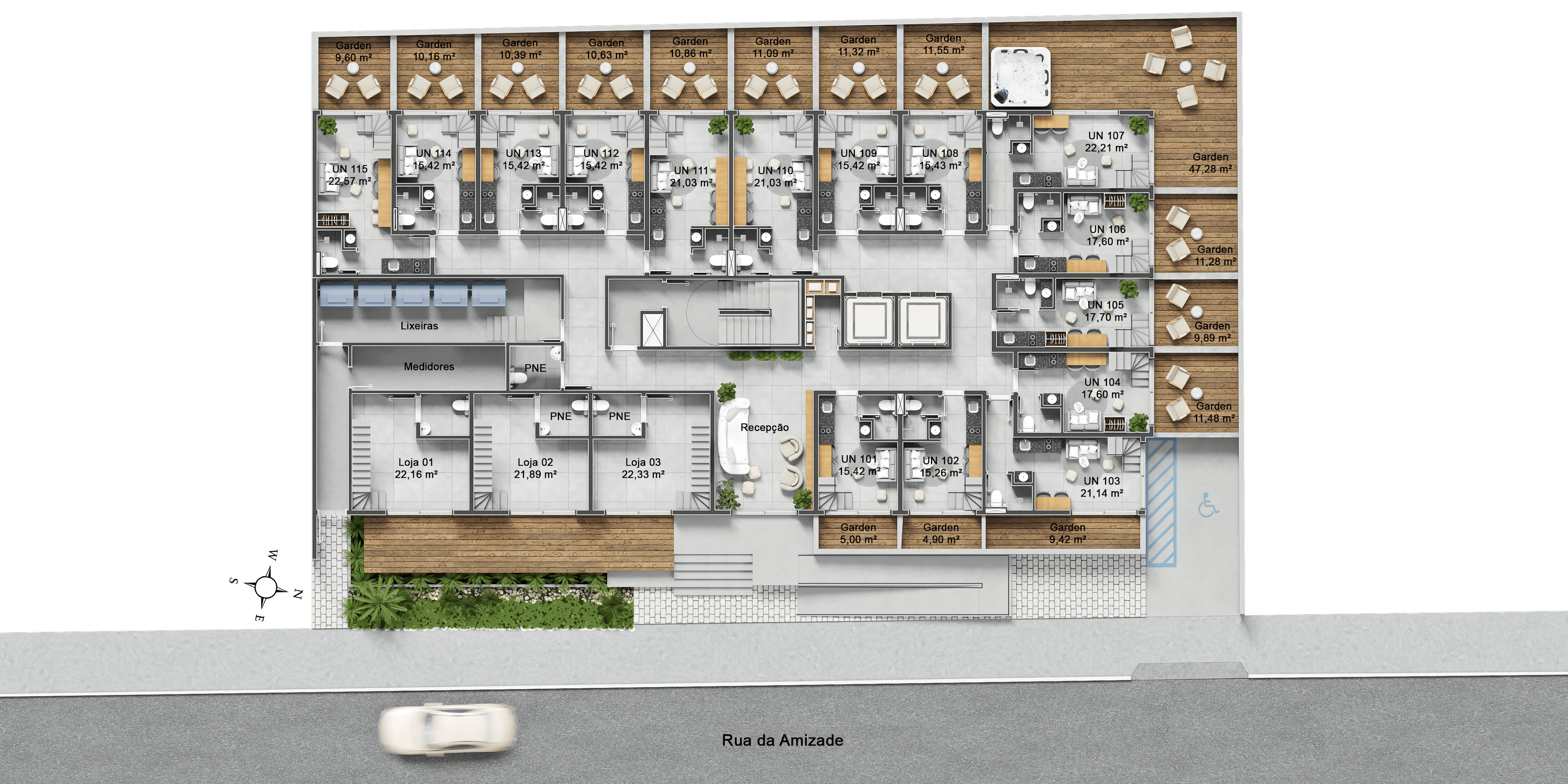 Planta Plantas do Empreendimento — 1 de 6