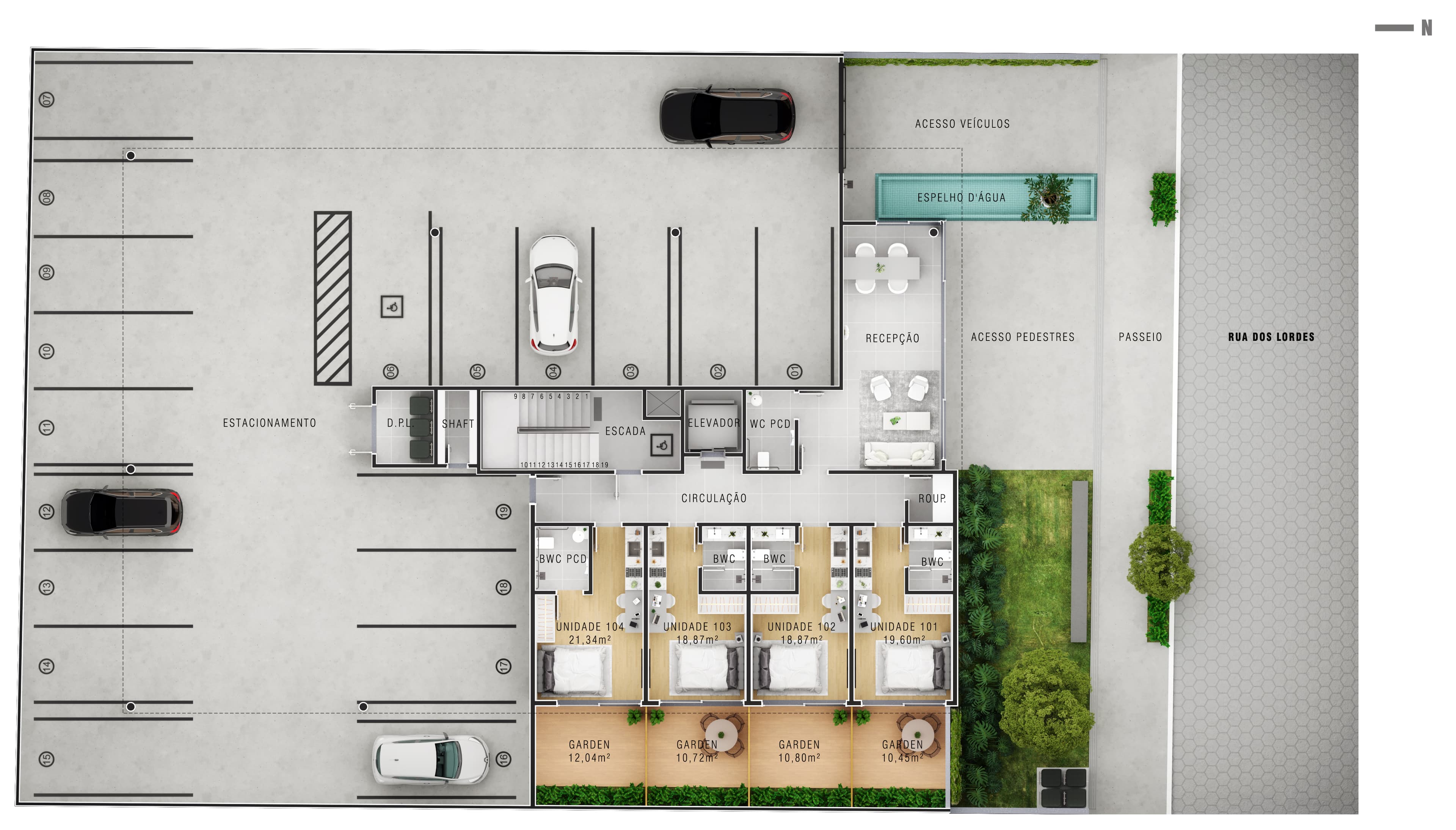 Planta Plantas do Empreendimento — 1 de 3