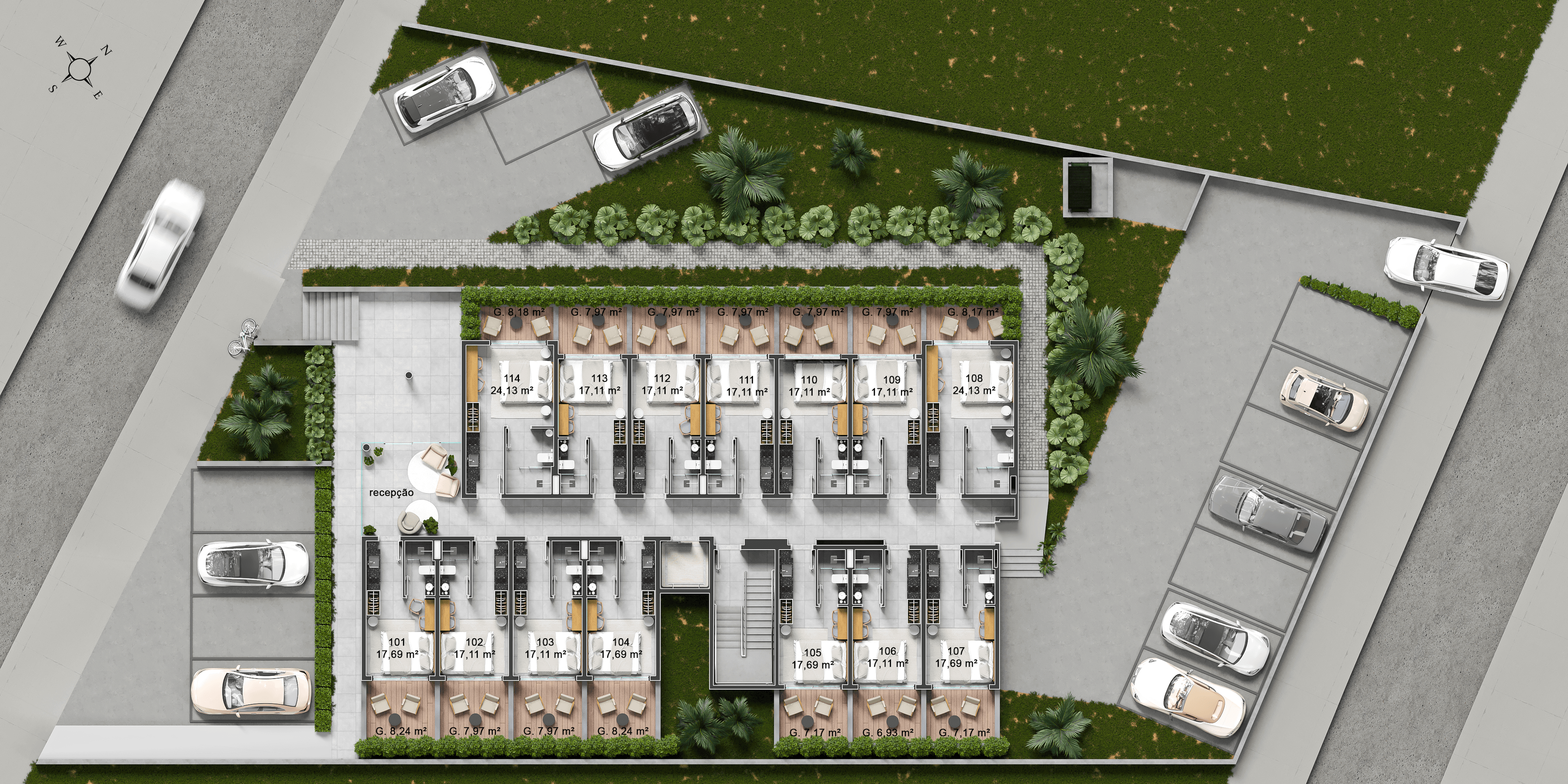 Planta Plantas do Empreendimento — 1 de 4