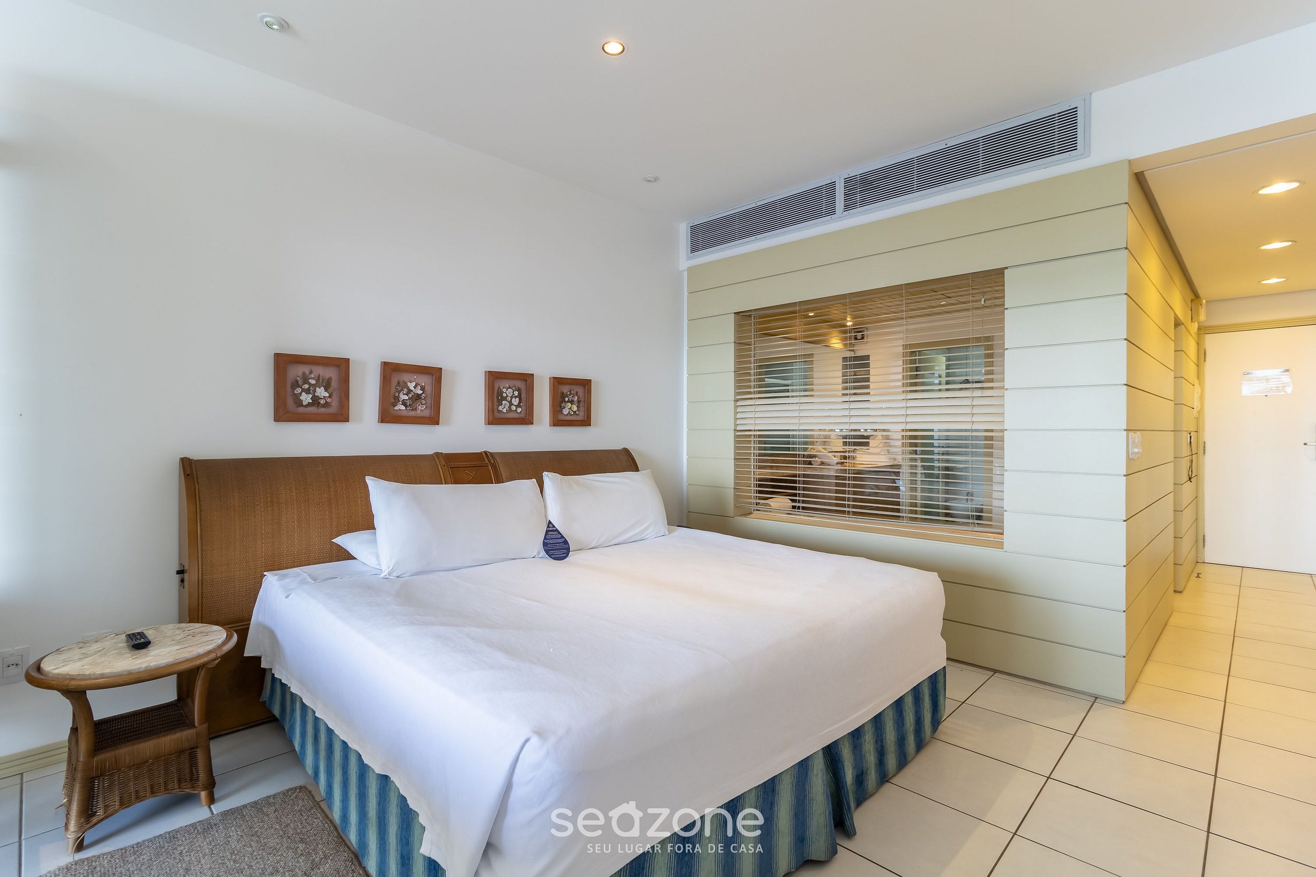 Flat vista mar dentro de resort de luxo STO2206 | Seazone reservas