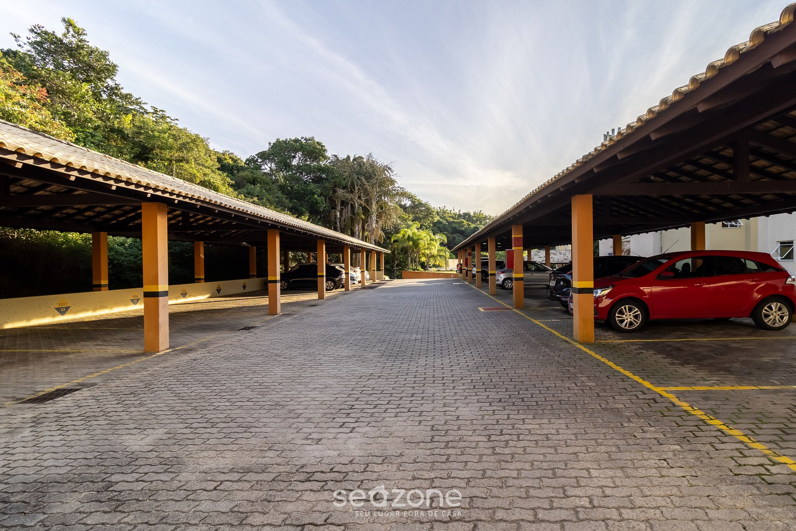 Flat vista mar dentro de resort de luxo STO2206 | Seazone reservas